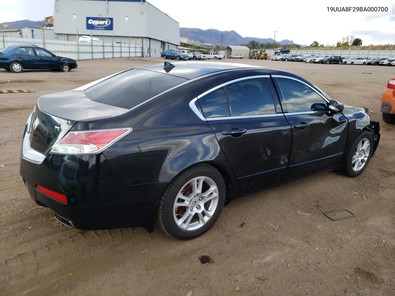 2011 Acura Tl VIN: 19UUA8F29BA000700 Lot: 76048074