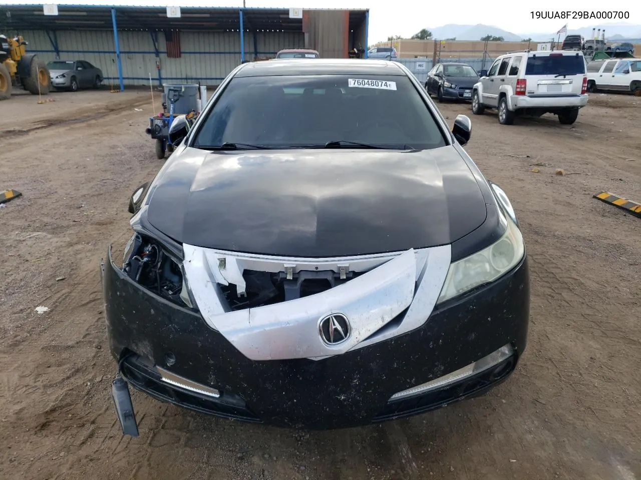 2011 Acura Tl VIN: 19UUA8F29BA000700 Lot: 76048074