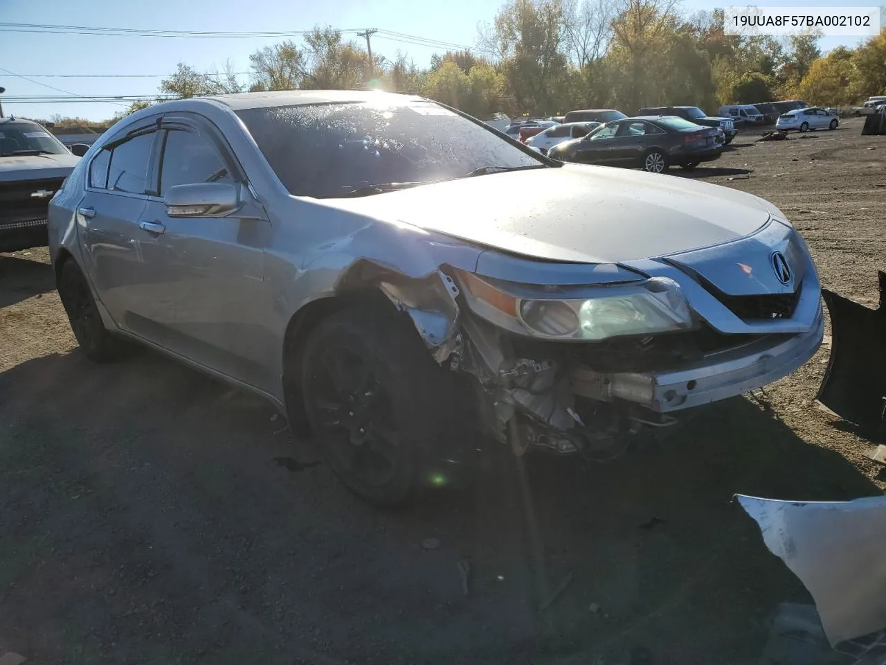 2011 Acura Tl VIN: 19UUA8F57BA002102 Lot: 76424034