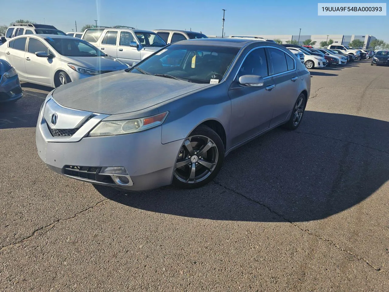 2011 Acura Tl VIN: 19UUA9F54BA000393 Lot: 76917824