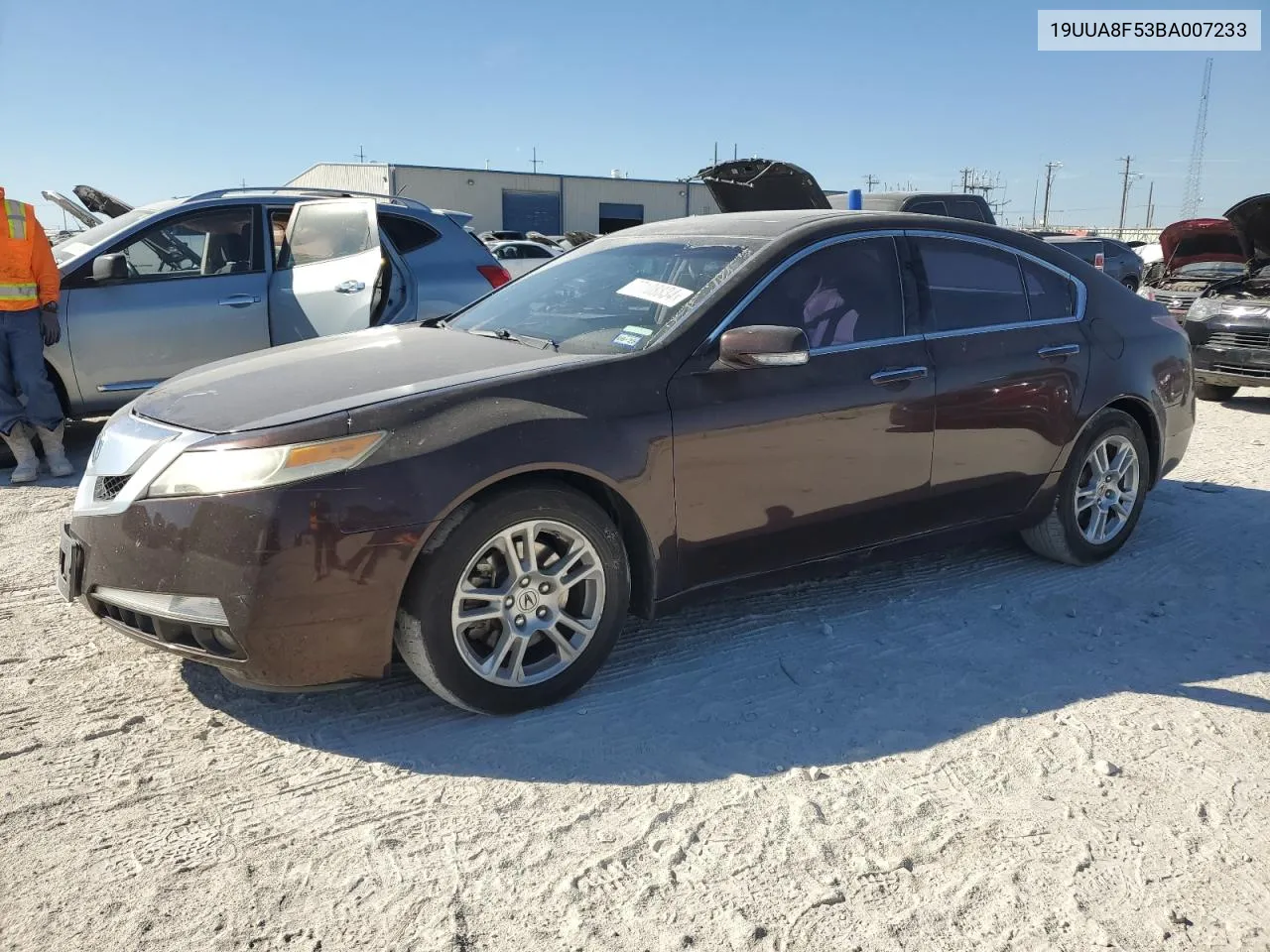 2011 Acura Tl VIN: 19UUA8F53BA007233 Lot: 77108834