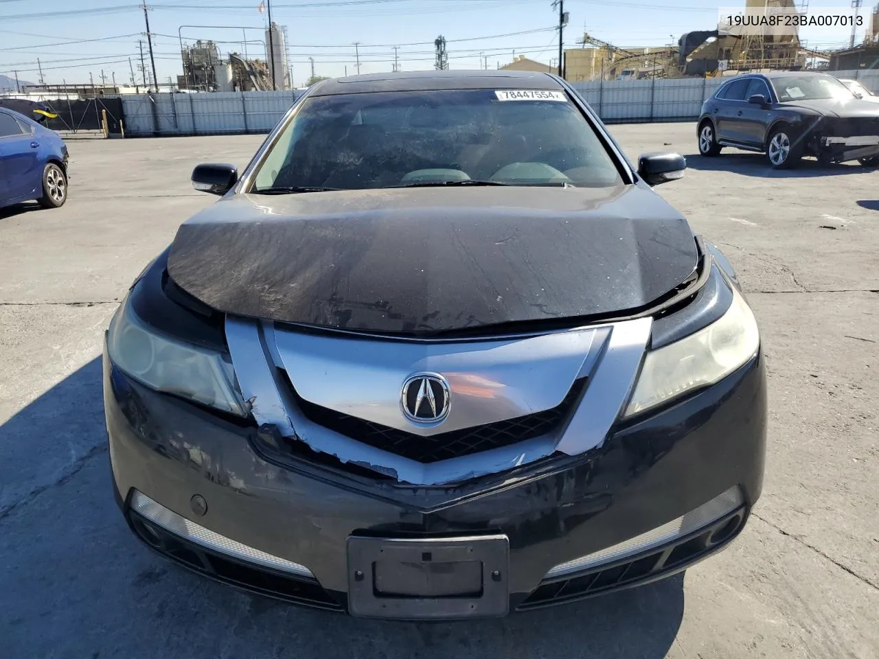 2011 Acura Tl VIN: 19UUA8F23BA007013 Lot: 78447554