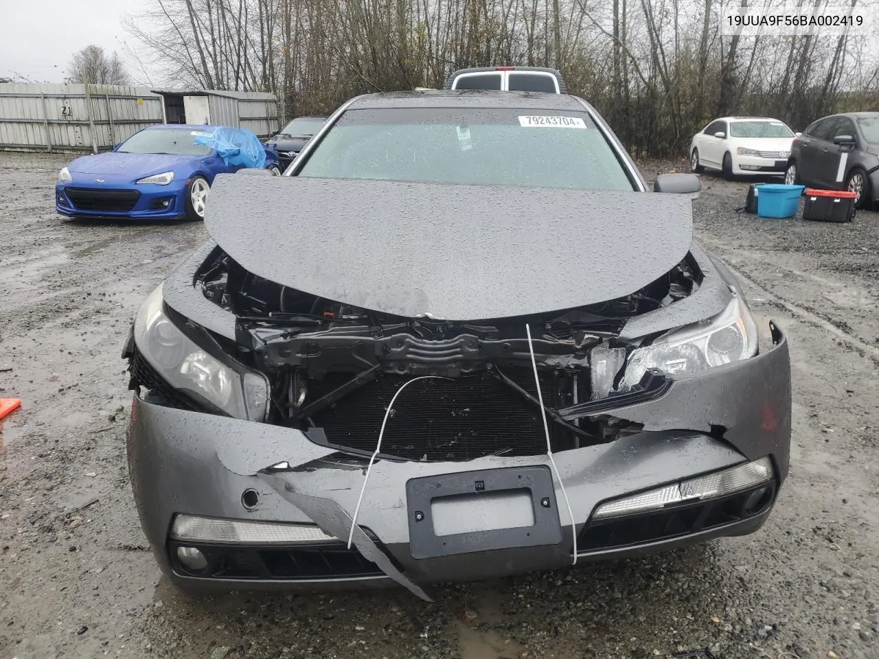 2011 Acura Tl VIN: 19UUA9F56BA002419 Lot: 79243704