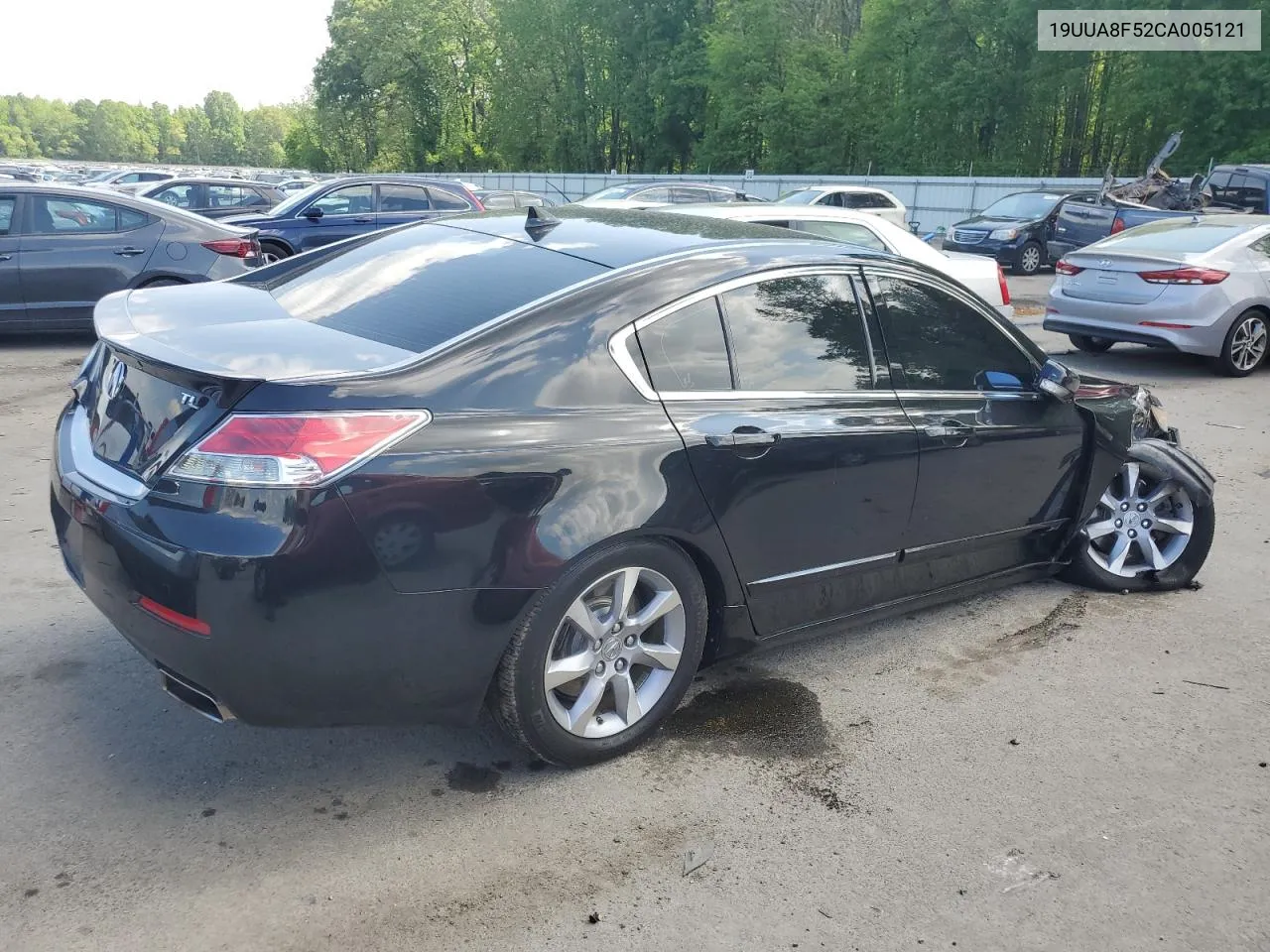 2012 Acura Tl VIN: 19UUA8F52CA005121 Lot: 53978464