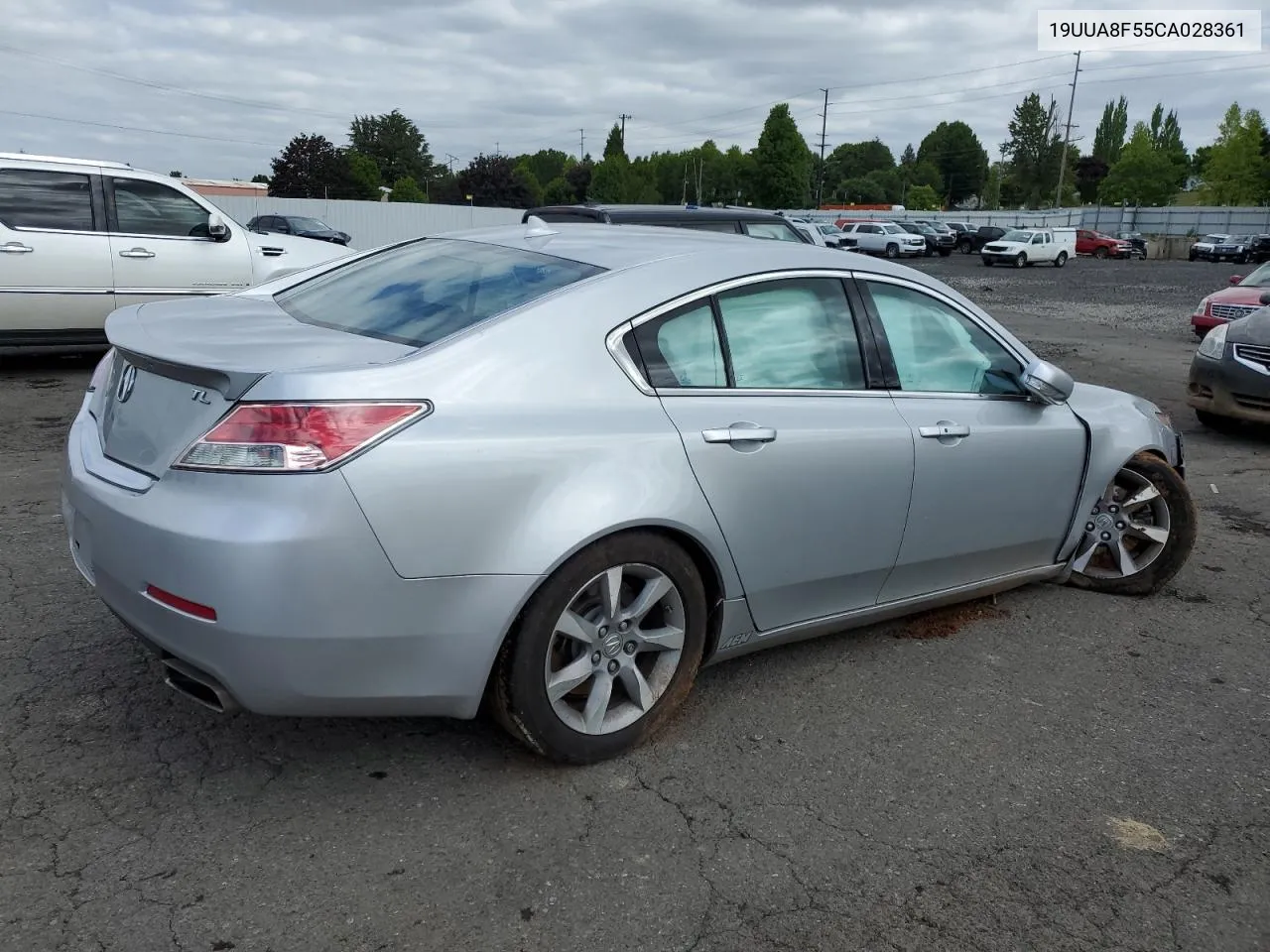 2012 Acura Tl VIN: 19UUA8F55CA028361 Lot: 55885244