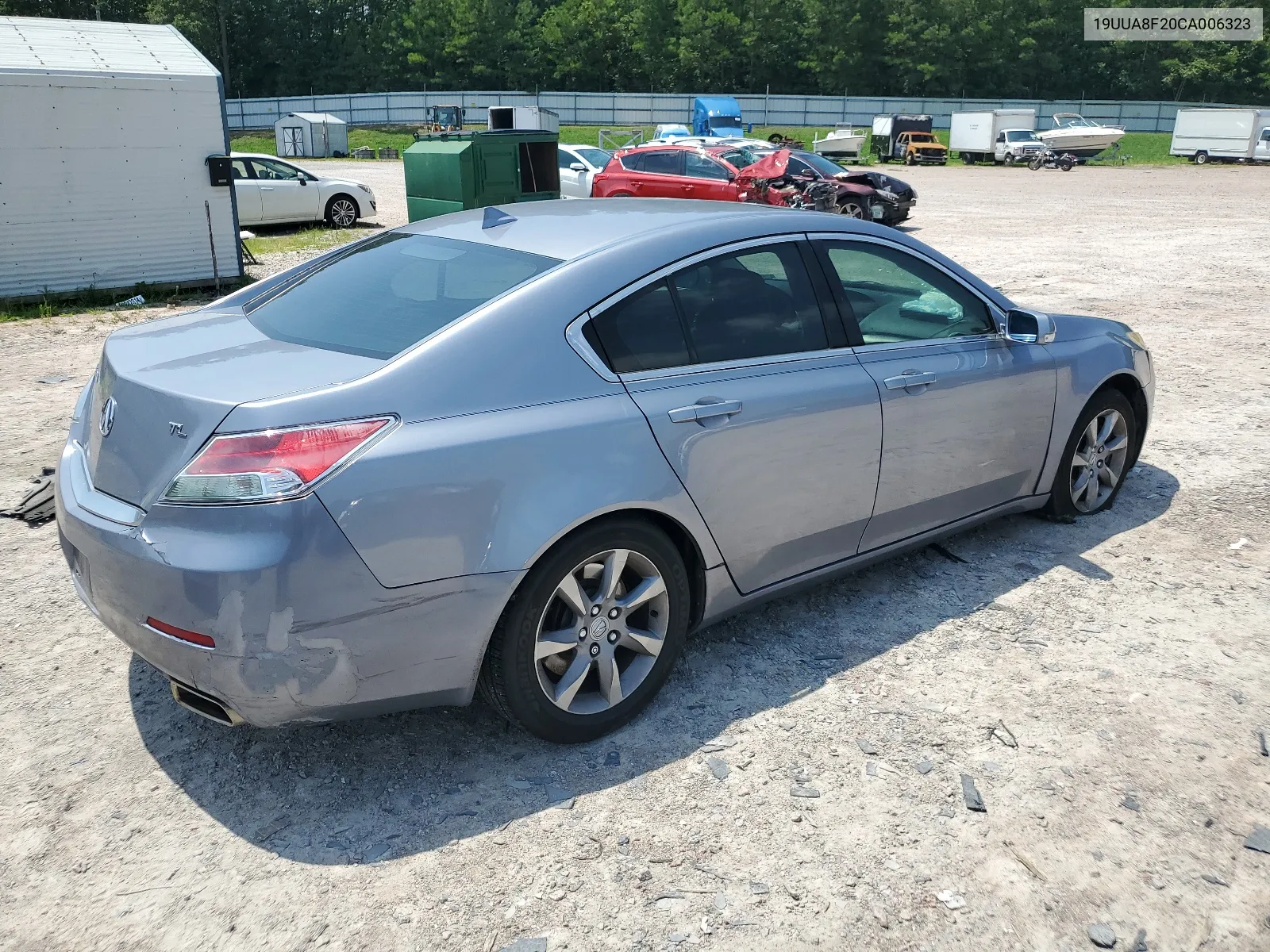 2012 Acura Tl VIN: 19UUA8F20CA006323 Lot: 63338874