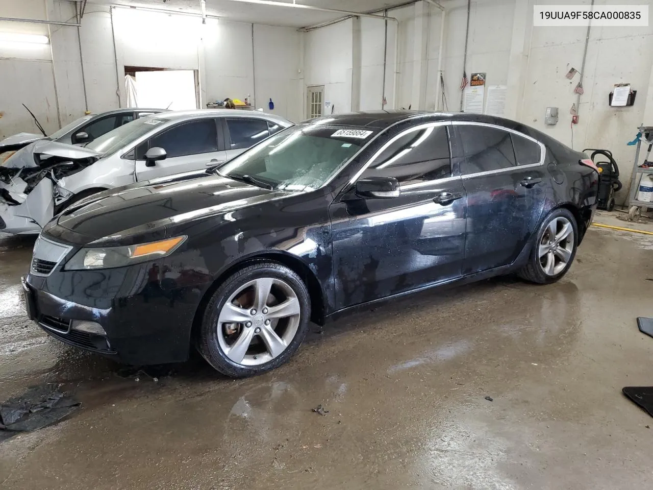 2012 Acura Tl VIN: 19UUA9F58CA000835 Lot: 65159864