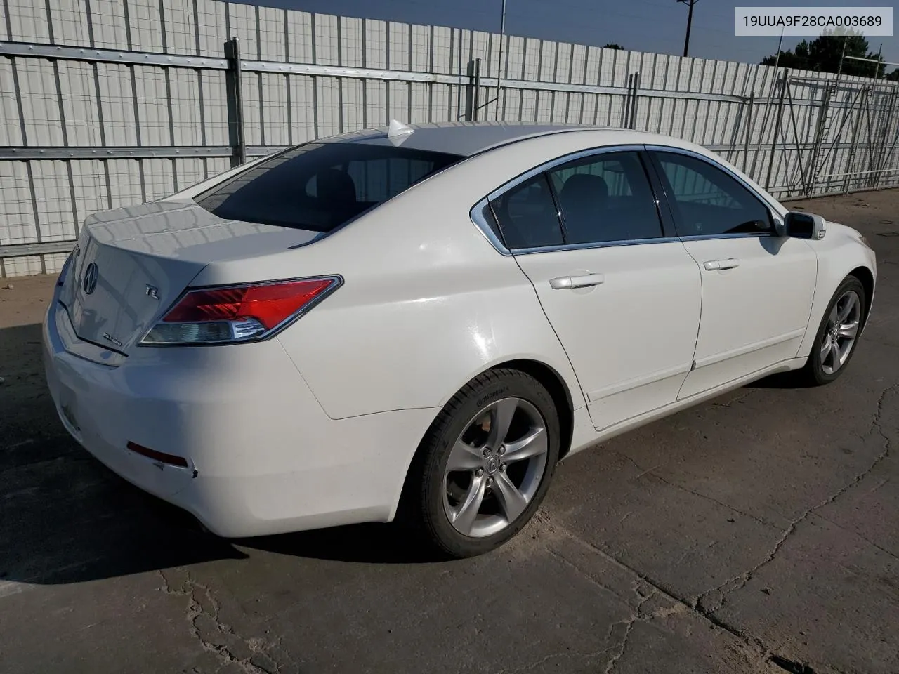 19UUA9F28CA003689 2012 Acura Tl