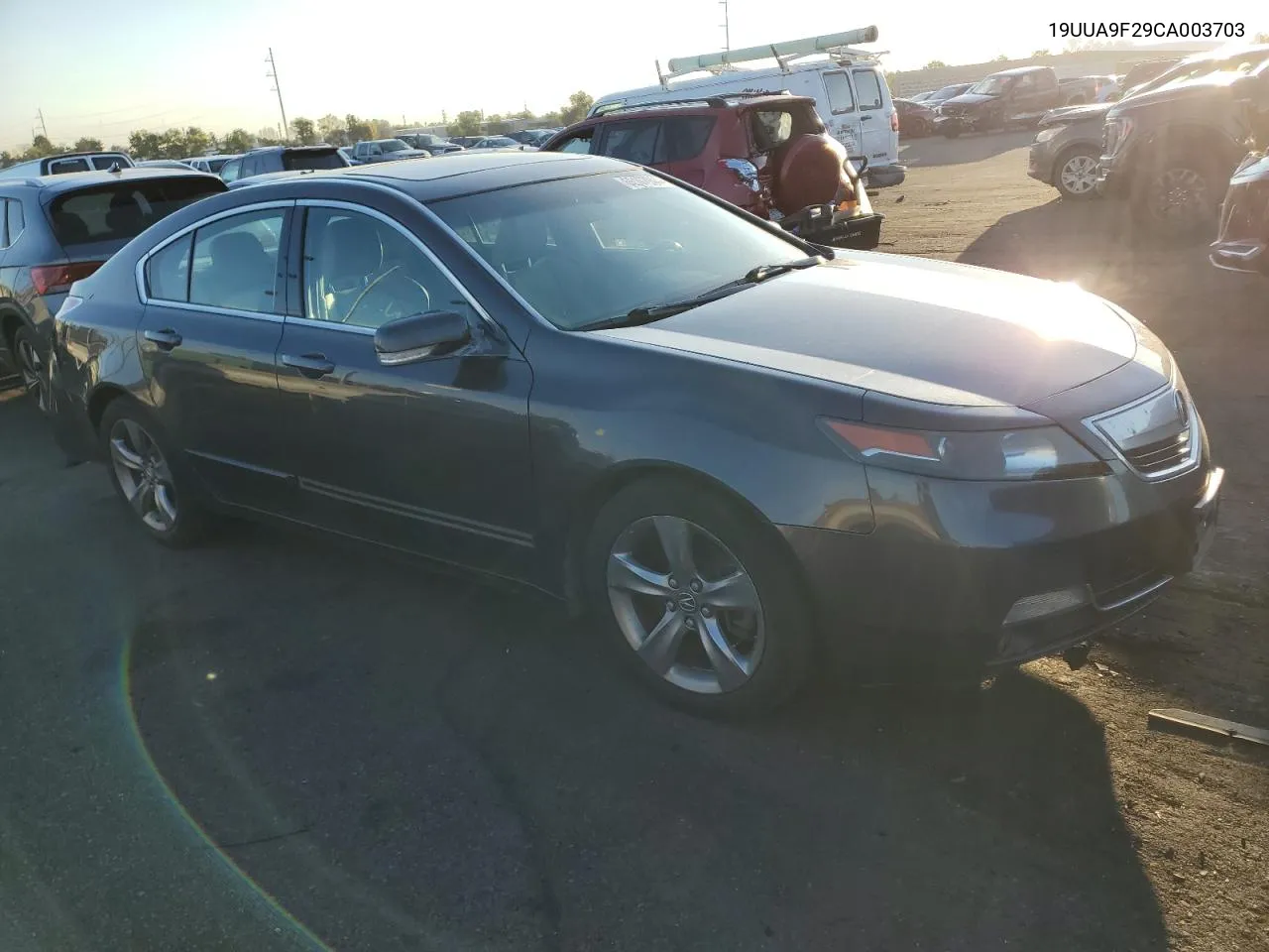 2012 Acura Tl VIN: 19UUA9F29CA003703 Lot: 66167944