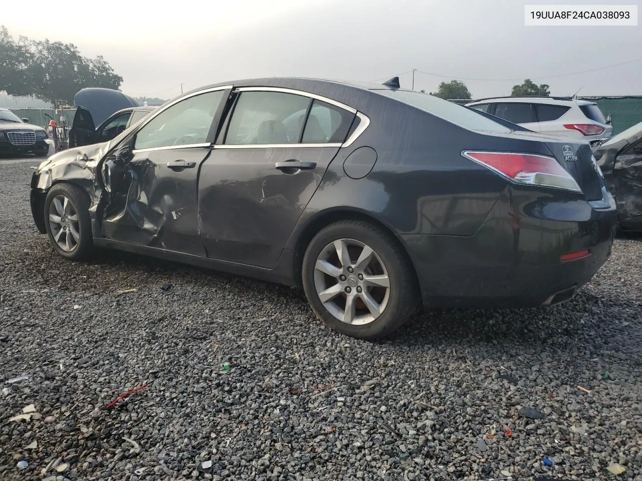 2012 Acura Tl VIN: 19UUA8F24CA038093 Lot: 67116934