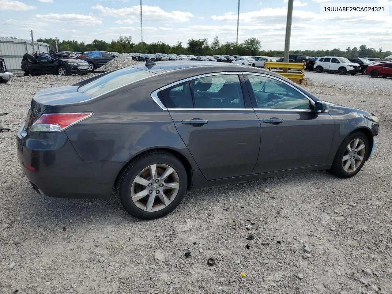 2012 Acura Tl VIN: 19UUA8F29CA024321 Lot: 67152844