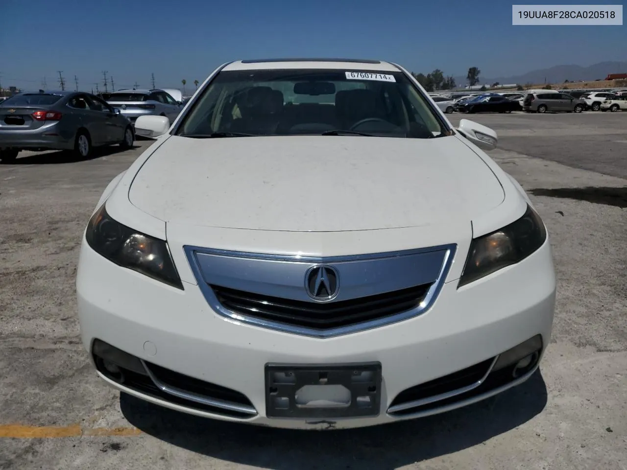 2012 Acura Tl VIN: 19UUA8F28CA020518 Lot: 67607714