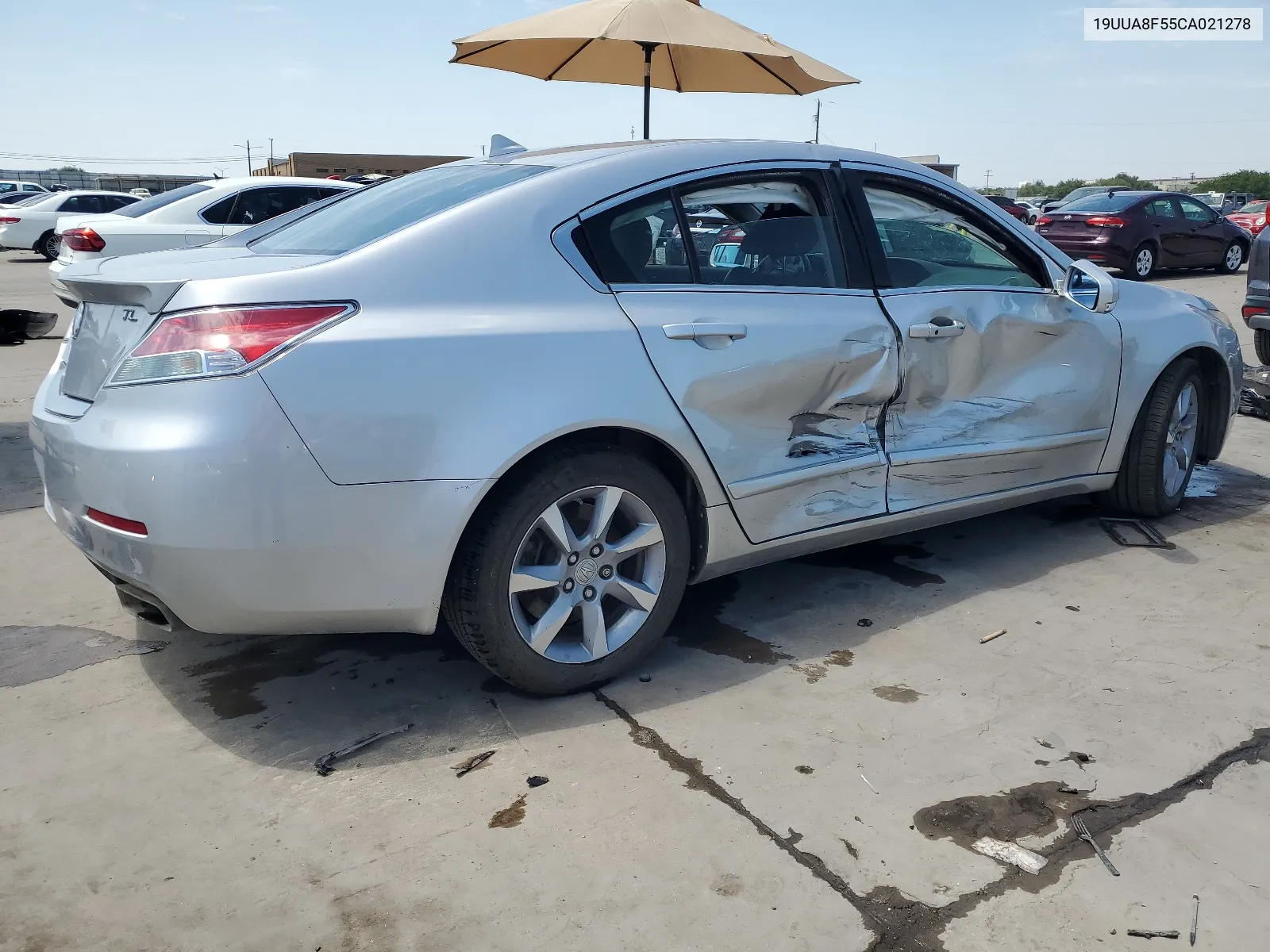 2012 Acura Tl VIN: 19UUA8F55CA021278 Lot: 67959514