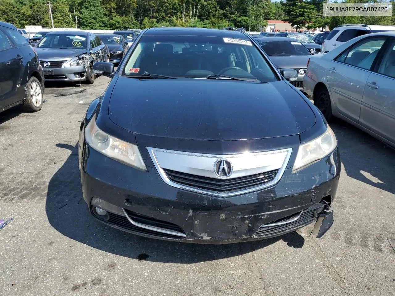 2012 Acura Tl VIN: 19UUA8F79CA007420 Lot: 68350284