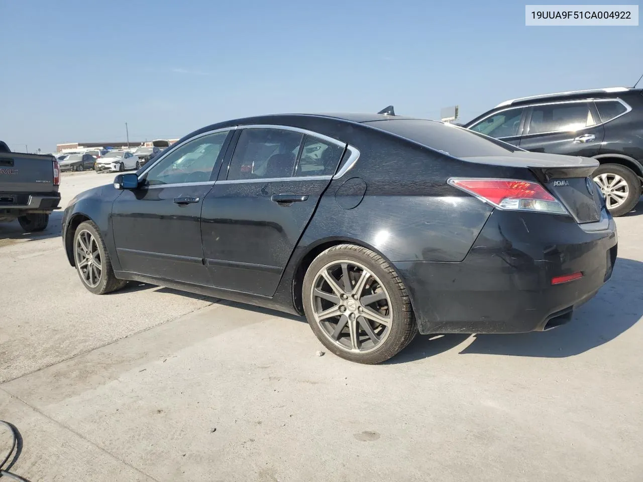 2012 Acura Tl VIN: 19UUA9F51CA004922 Lot: 68575074