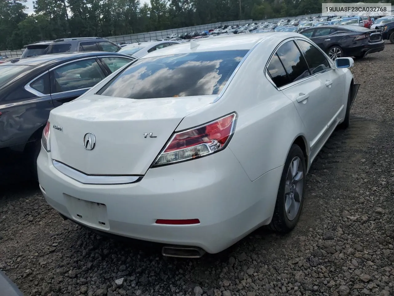 2012 Acura Tl VIN: 19UUA8F23CA032768 Lot: 68675844