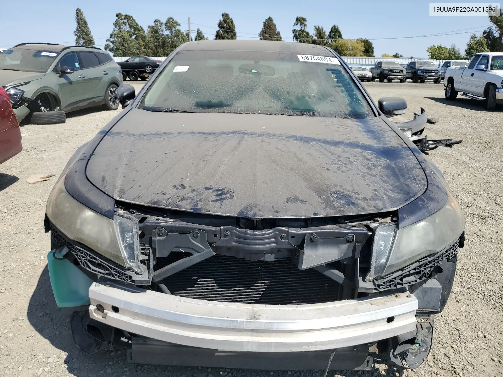 2012 Acura Tl VIN: 19UUA9F22CA001596 Lot: 68764804