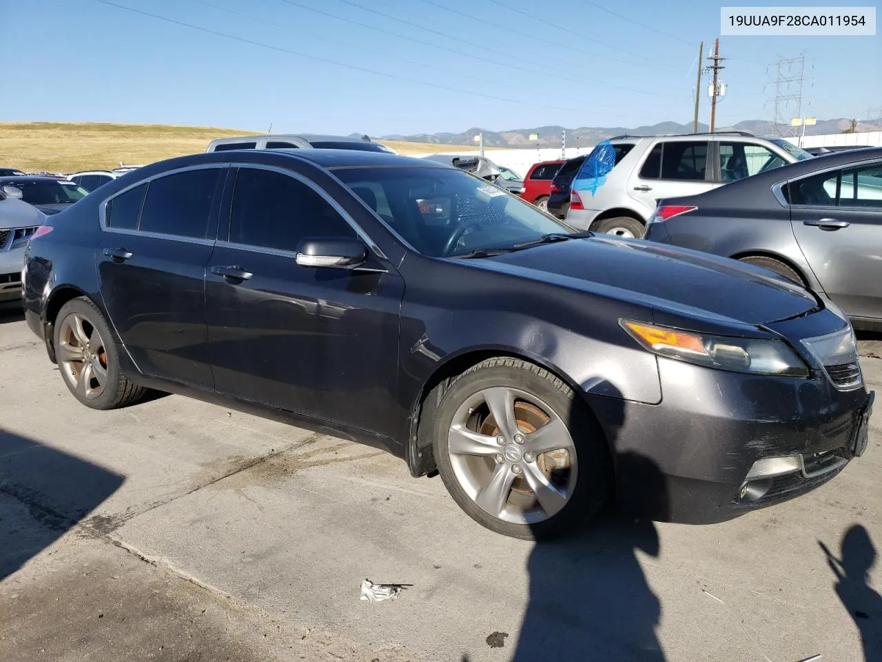 2012 Acura Tl VIN: 19UUA9F28CA011954 Lot: 69063134