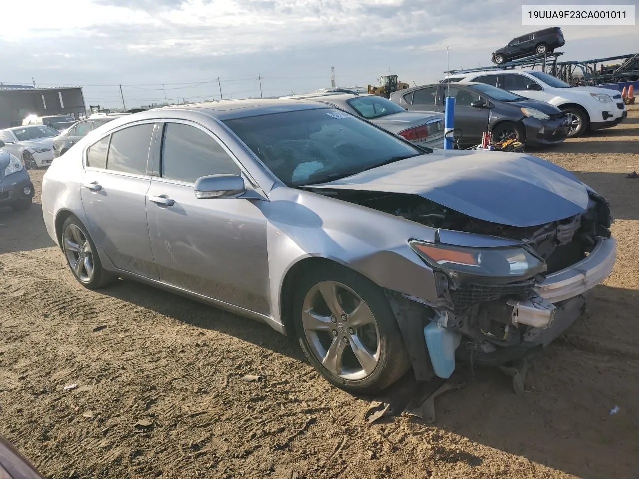 2012 Acura Tl VIN: 19UUA9F23CA001011 Lot: 69226664