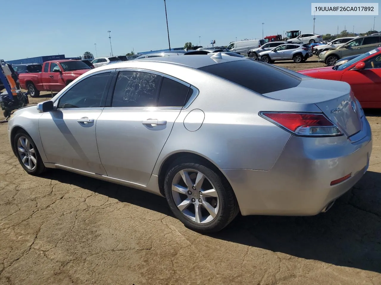 2012 Acura Tl VIN: 19UUA8F26CA017892 Lot: 69603994