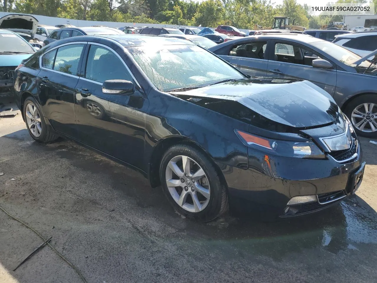 2012 Acura Tl VIN: 19UUA8F59CA027052 Lot: 69667224