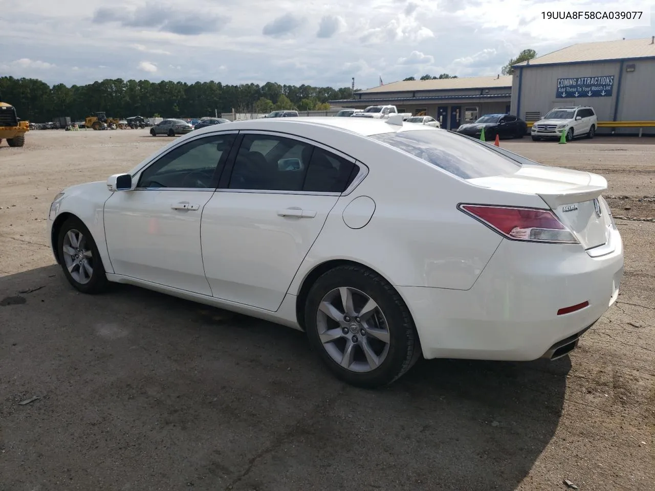 2012 Acura Tl VIN: 19UUA8F58CA039077 Lot: 69747014