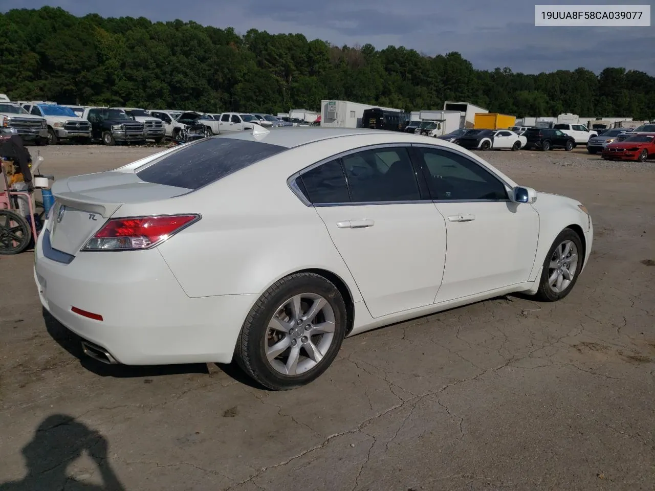 19UUA8F58CA039077 2012 Acura Tl