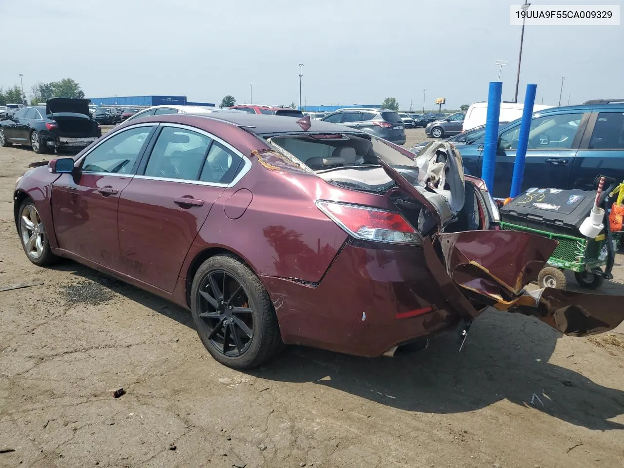 2012 Acura Tl VIN: 19UUA9F55CA009329 Lot: 69798594