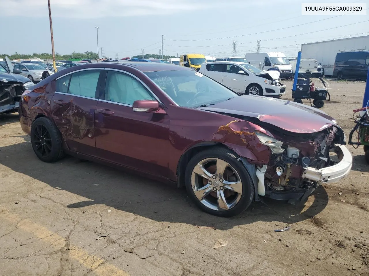 2012 Acura Tl VIN: 19UUA9F55CA009329 Lot: 69798594