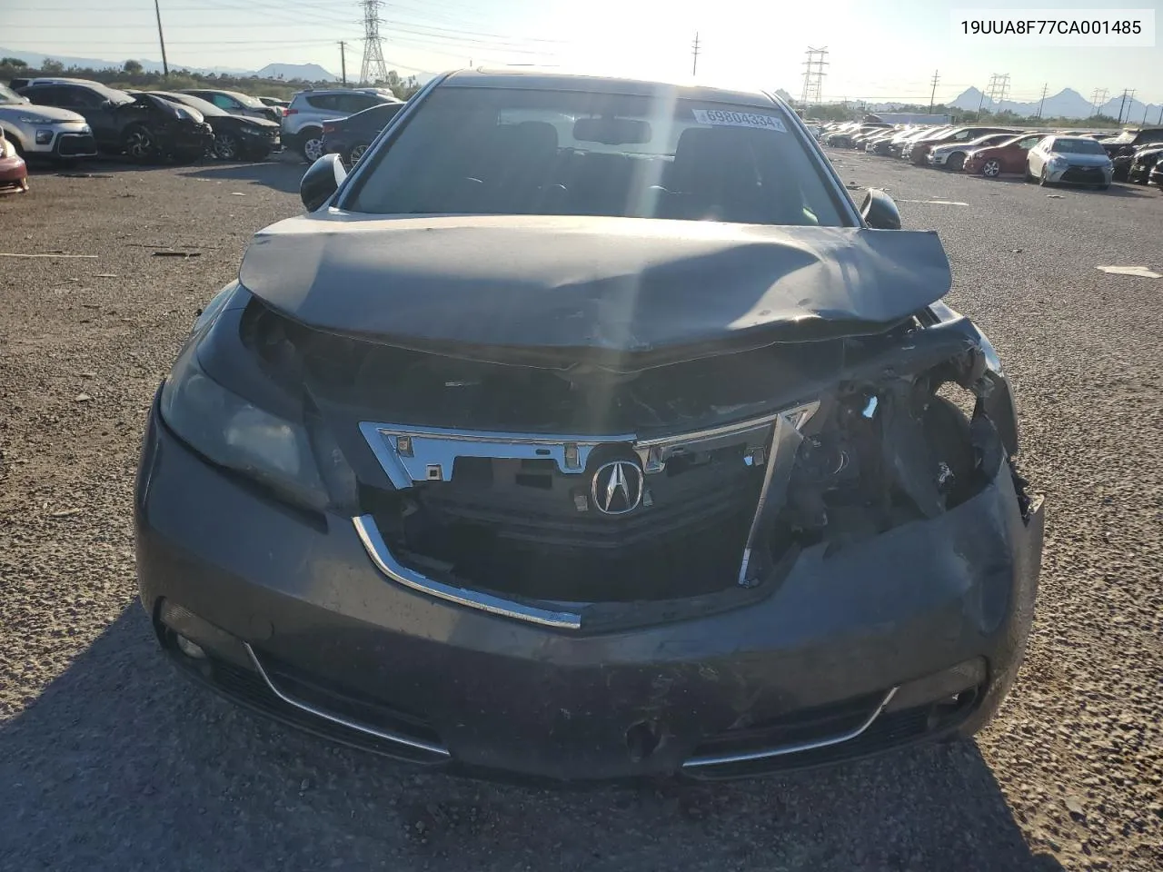 19UUA8F77CA001485 2012 Acura Tl