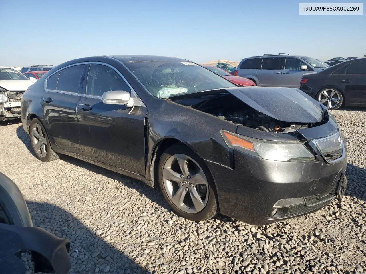 2012 Acura Tl VIN: 19UUA9F58CA002259 Lot: 70323864