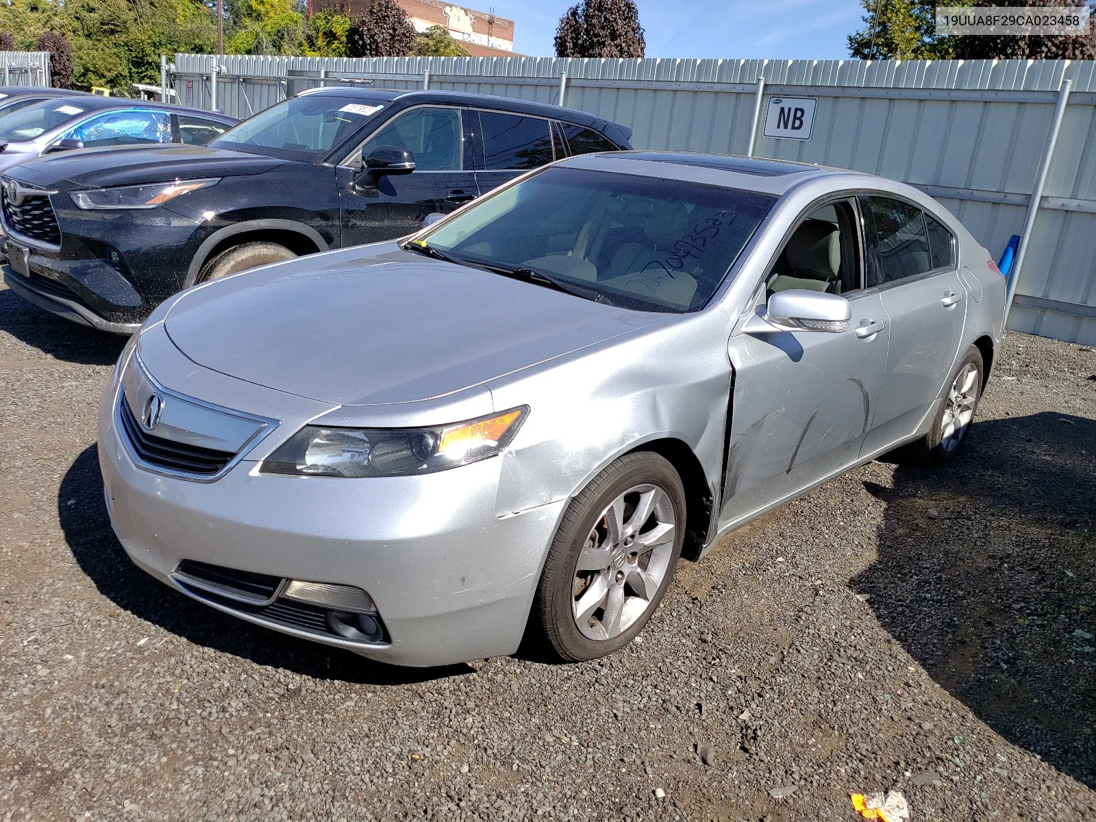 2012 Acura Tl VIN: 19UUA8F29CA023458 Lot: 70473523