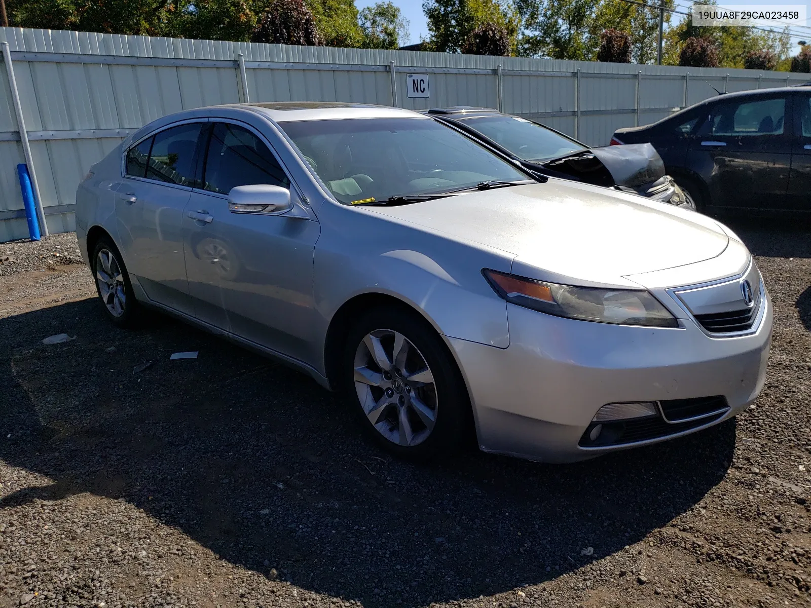 2012 Acura Tl VIN: 19UUA8F29CA023458 Lot: 70473523