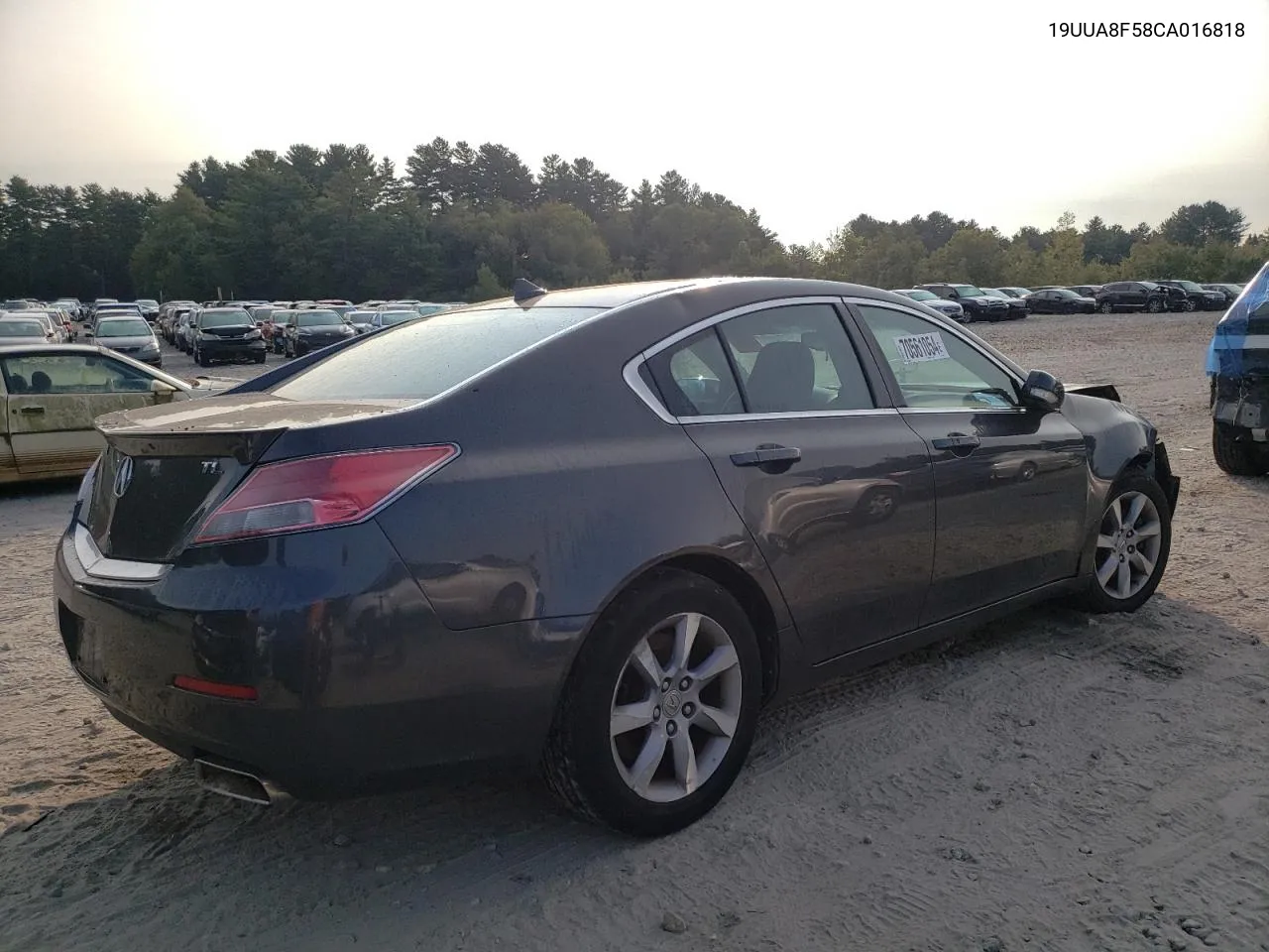 2012 Acura Tl VIN: 19UUA8F58CA016818 Lot: 70561054