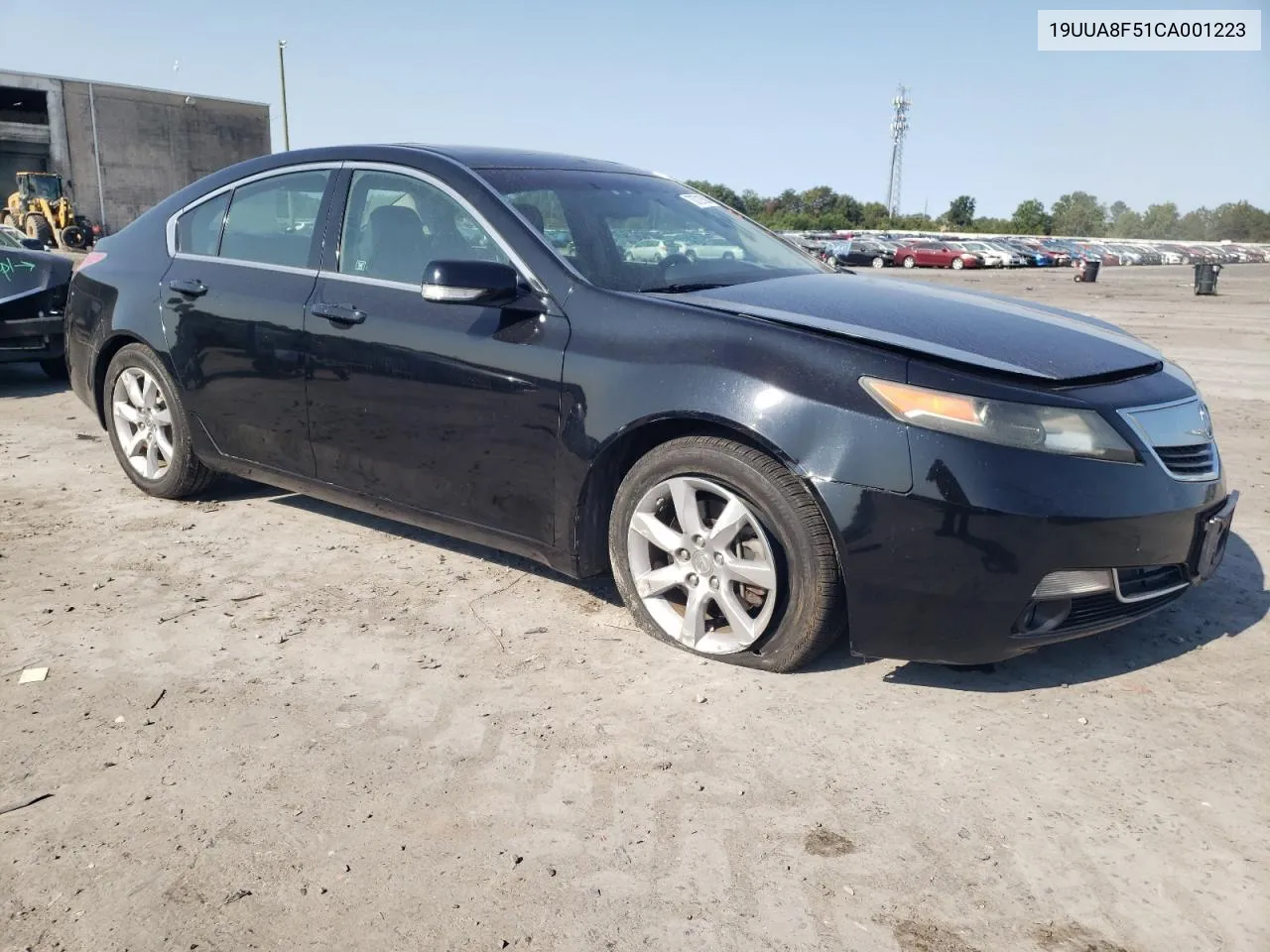 2012 Acura Tl VIN: 19UUA8F51CA001223 Lot: 70721584