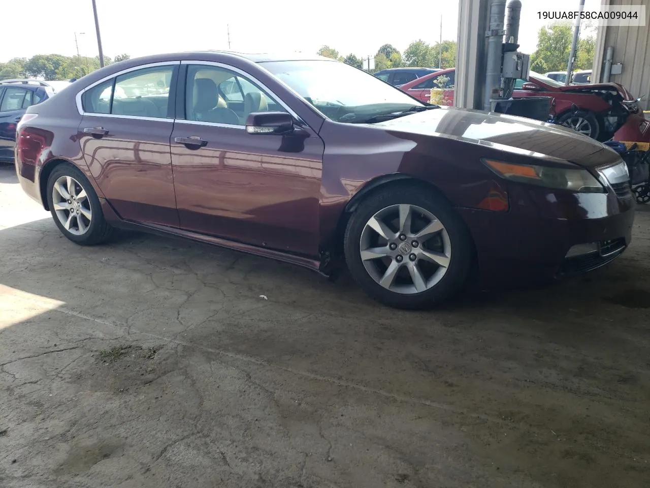 2012 Acura Tl VIN: 19UUA8F58CA009044 Lot: 70751834