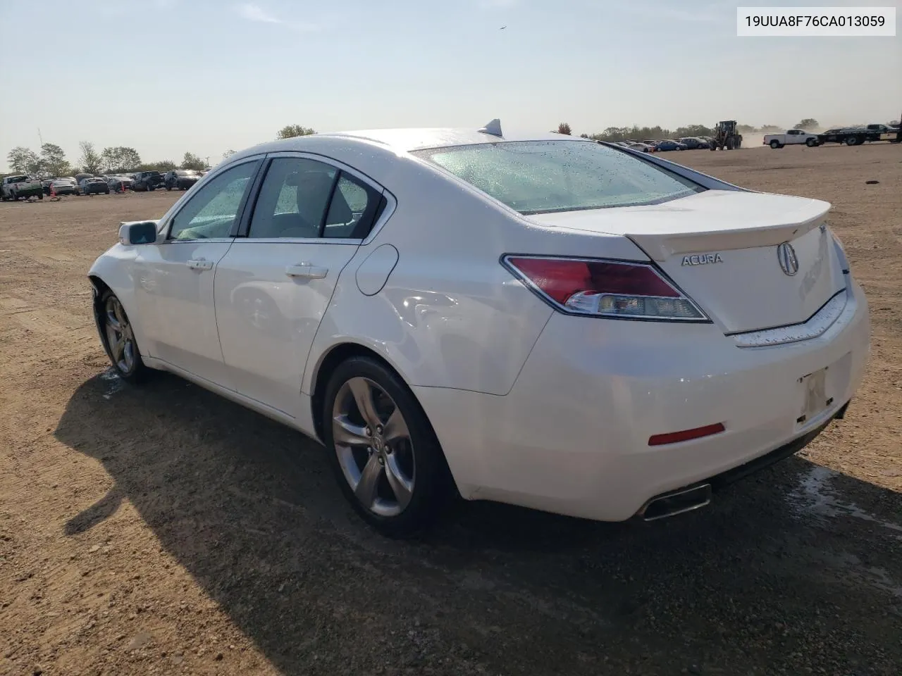 2012 Acura Tl VIN: 19UUA8F76CA013059 Lot: 71652304