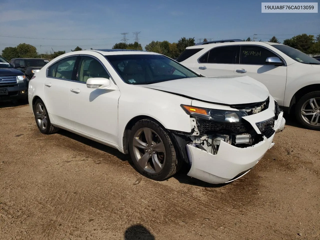 2012 Acura Tl VIN: 19UUA8F76CA013059 Lot: 71652304