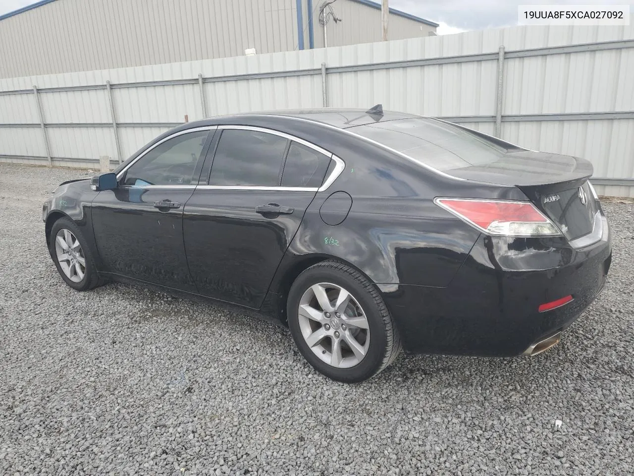 19UUA8F5XCA027092 2012 Acura Tl