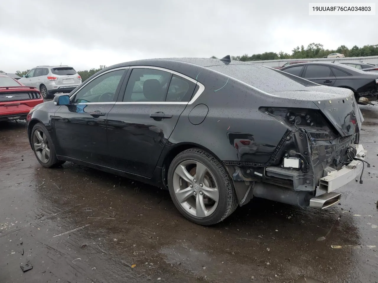 2012 Acura Tl VIN: 19UUA8F76CA034803 Lot: 71763254