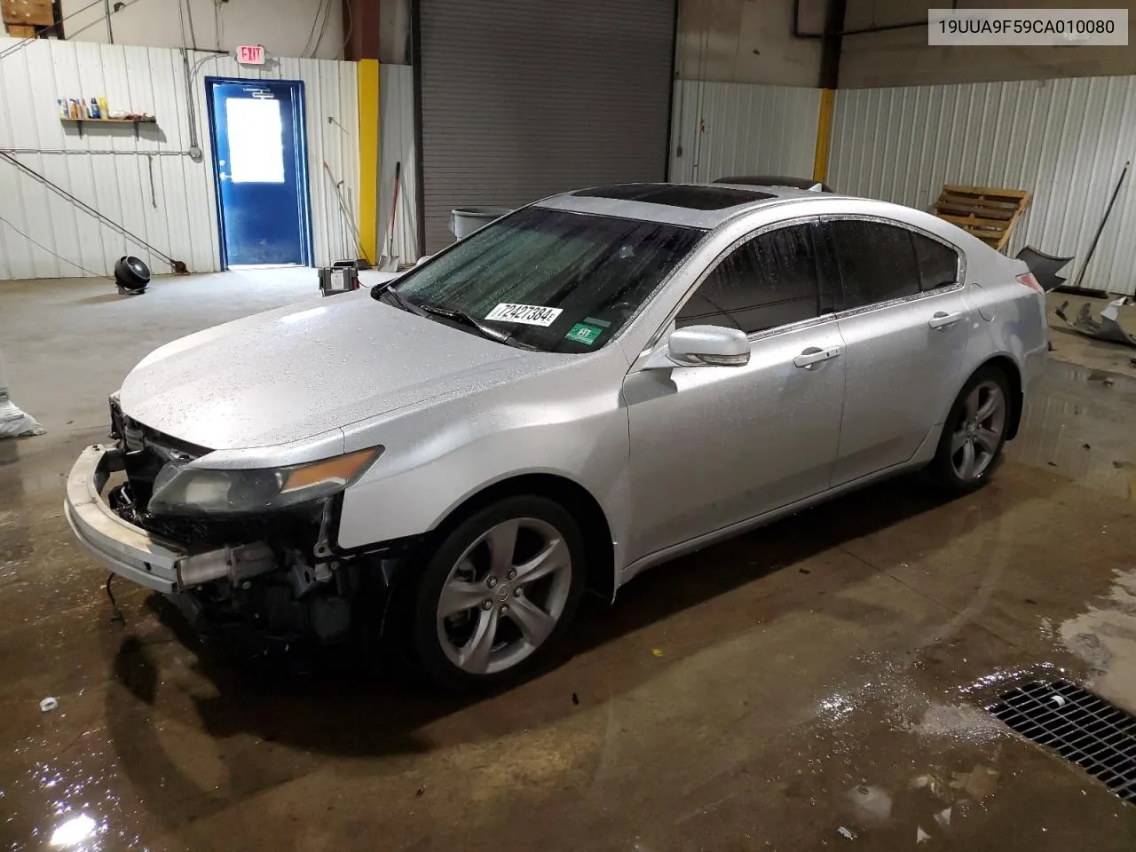 2012 Acura Tl VIN: 19UUA9F59CA010080 Lot: 72427384