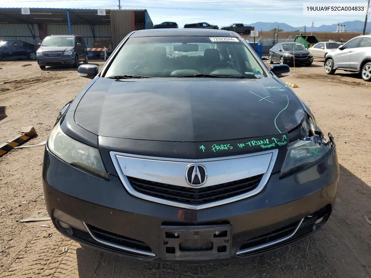 19UUA9F52CA004833 2012 Acura Tl