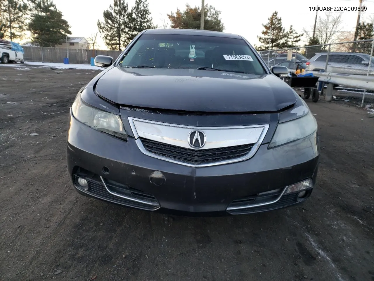 2012 Acura Tl VIN: 19UUA8F22CA009899 Lot: 73166554