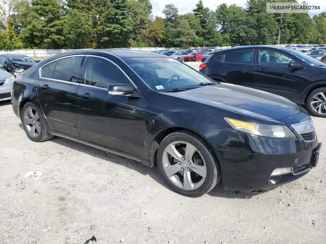 2012 Acura Tl VIN: 19UUA9F55CA002784 Lot: 73376454