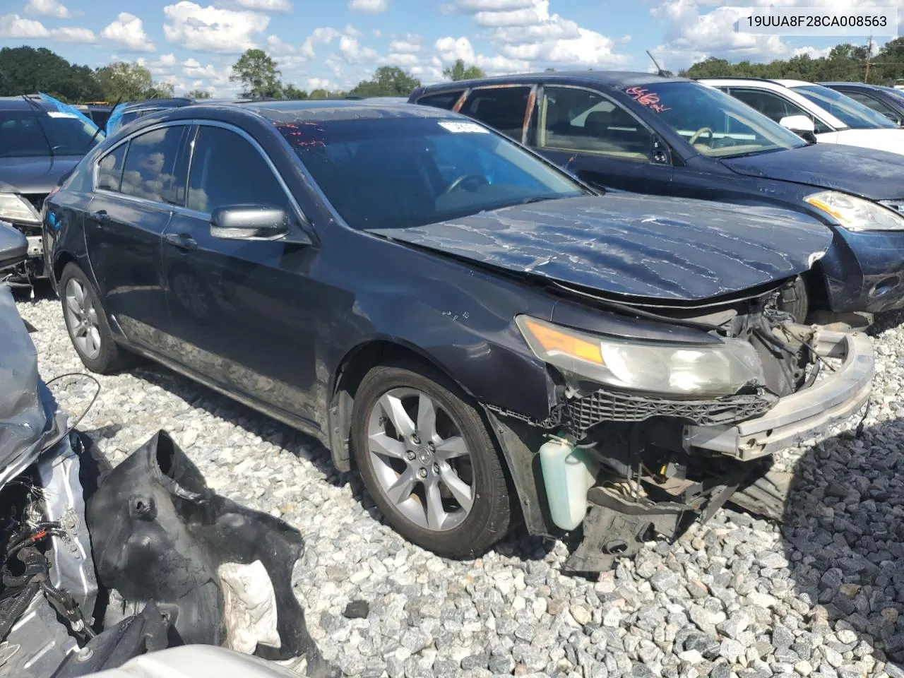 2012 Acura Tl VIN: 19UUA8F28CA008563 Lot: 73494434