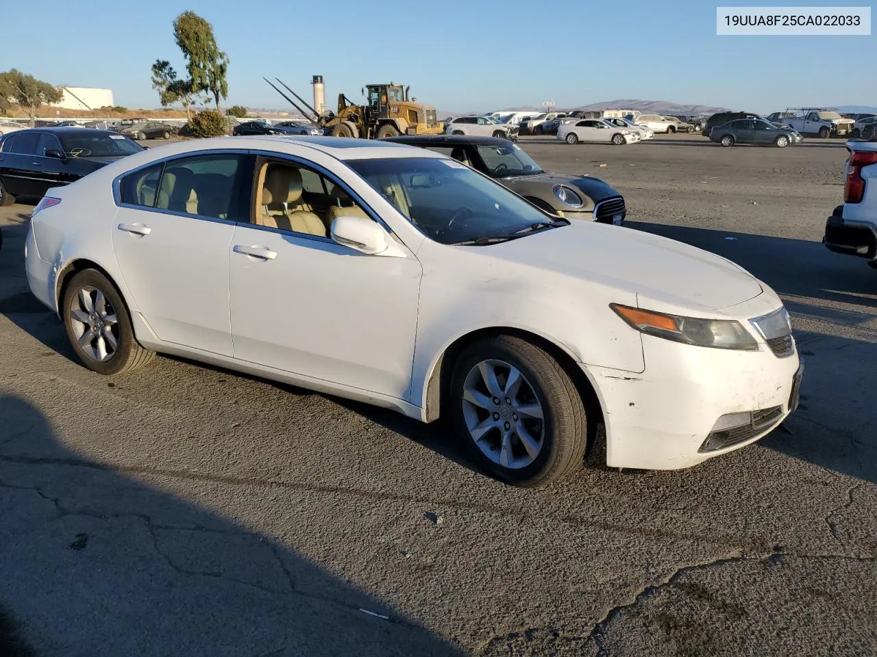 2012 Acura Tl VIN: 19UUA8F25CA022033 Lot: 73889424