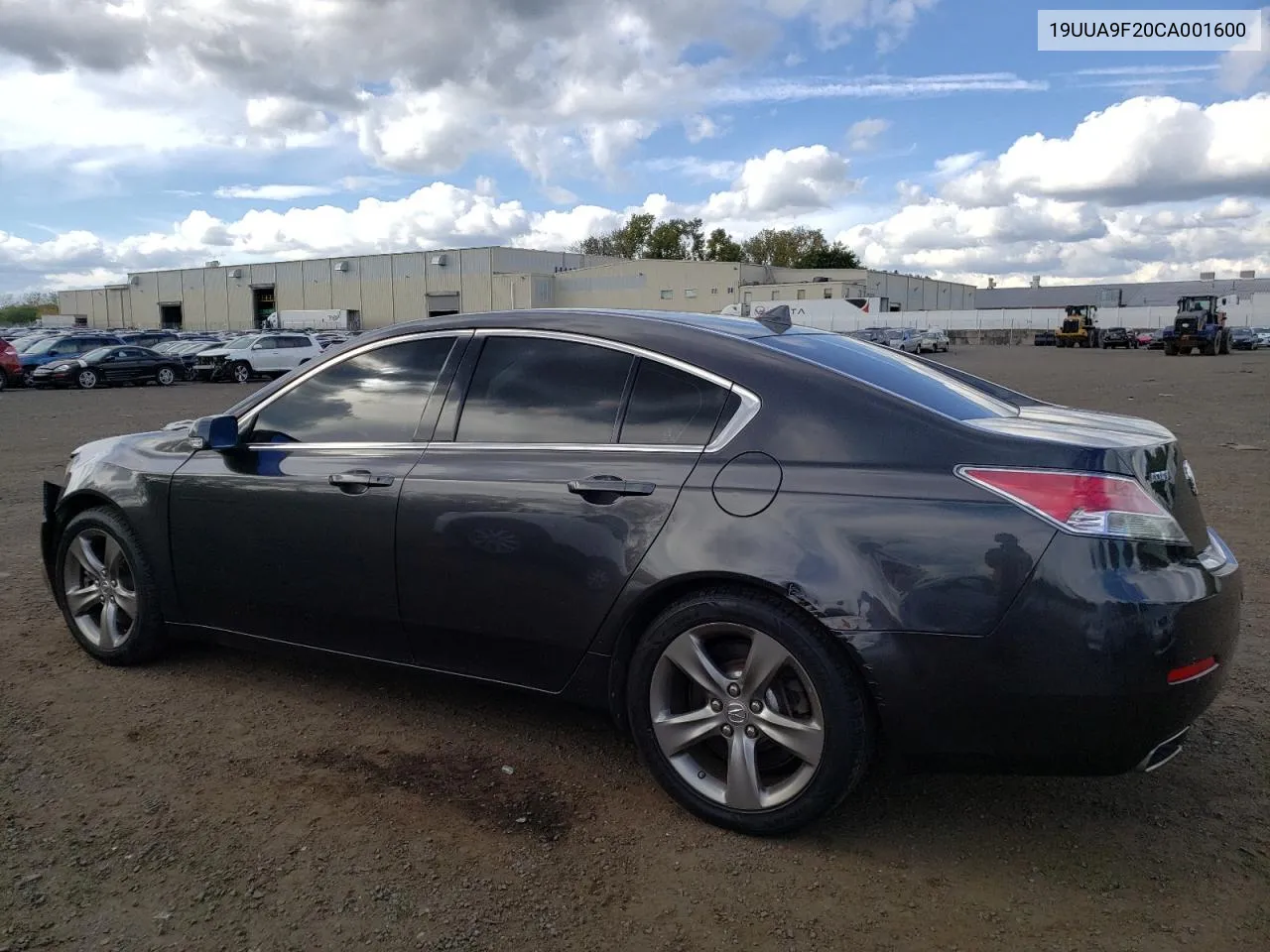 2012 Acura Tl VIN: 19UUA9F20CA001600 Lot: 74056204