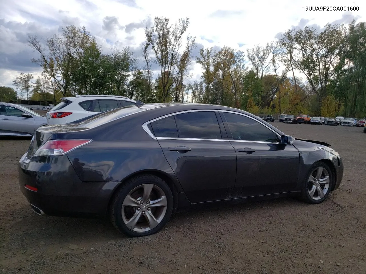 2012 Acura Tl VIN: 19UUA9F20CA001600 Lot: 74056204