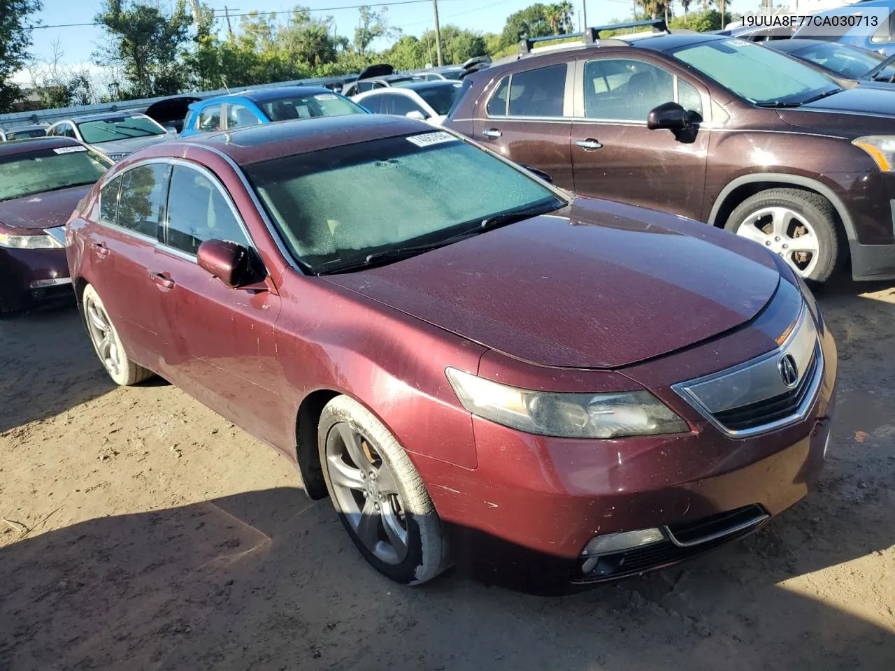 2012 Acura Tl VIN: 19UUA8F77CA030713 Lot: 74067894