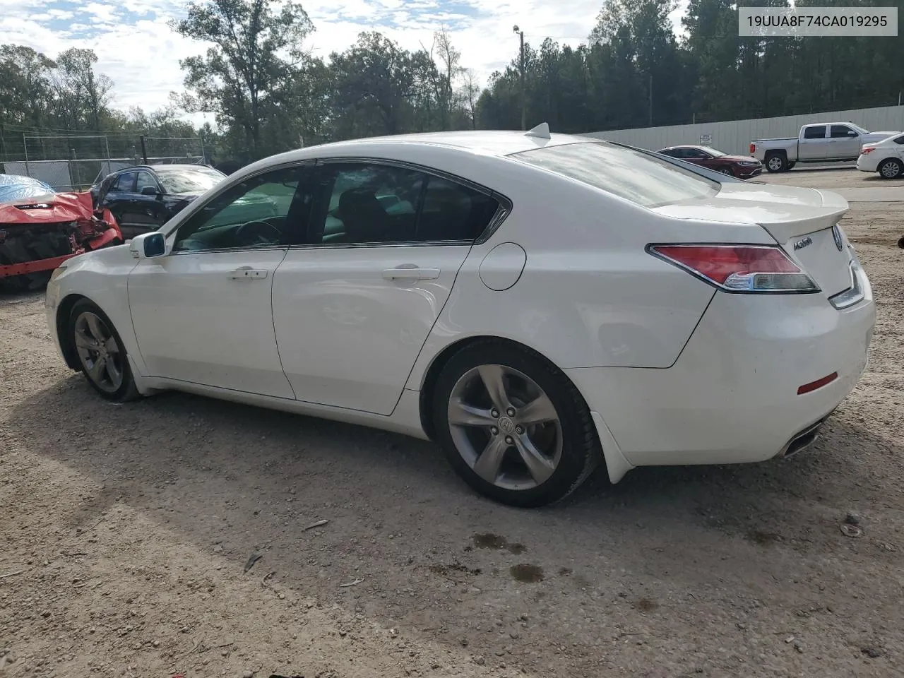 2012 Acura Tl VIN: 19UUA8F74CA019295 Lot: 74473934